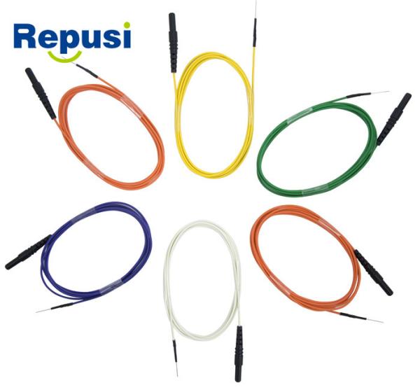 REPUSI Subdermal Needle Electrodes For IOM 0.4mm Diameter /1.5M Lead