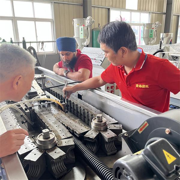 Sj75/30 Single Screw Extruder Corrugated Conduit Extrusion Line for Easy Operation and Production