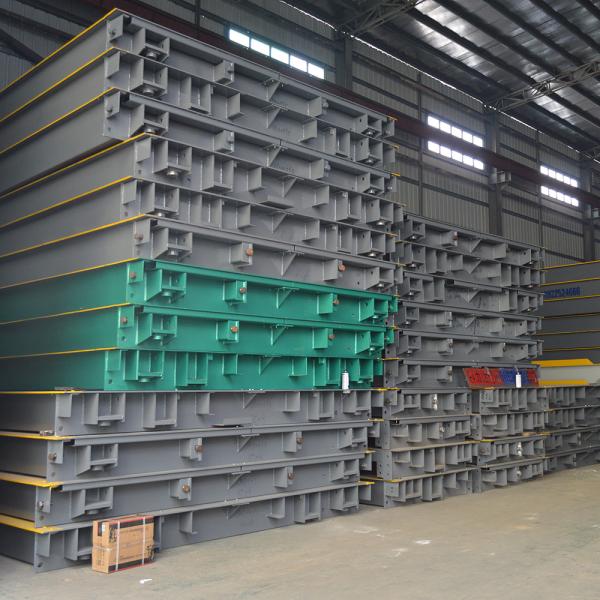 3x16m Commercial Truck Scales Electronic Digital Type 8~20mm Steel Q235