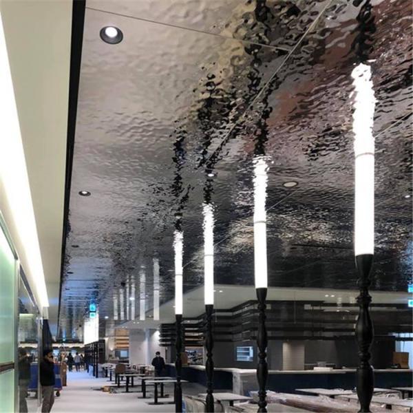 600x600 SS Water Ripple Stainless Steel Sheet Embossed Decorative