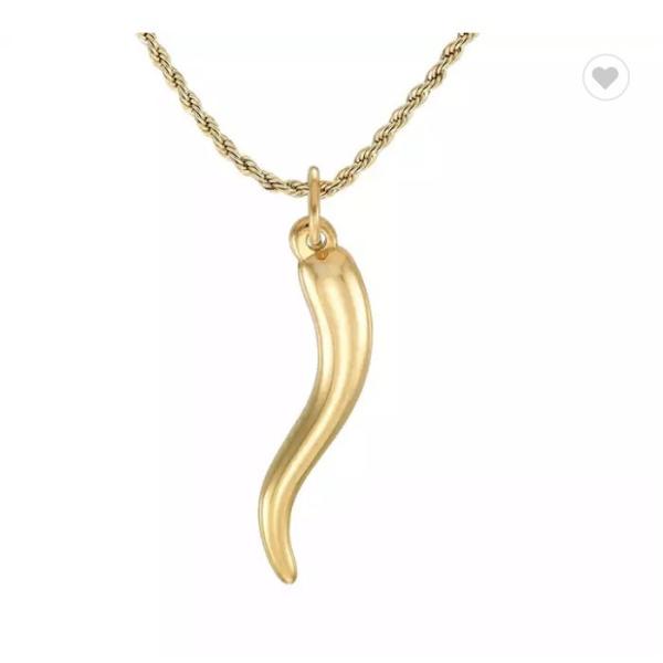 18k Gold Rhinestone Stainless Steel Jewelry Set Circle Overlap Necklace And Bangle Set