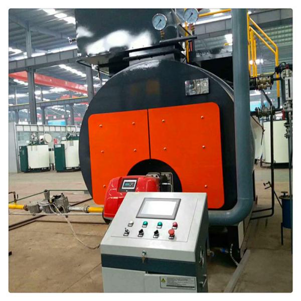 2t/h 150hp low Cost Wns Horizontal Oil Gas Fuel Condensing steam boiler  for milk pasteurization