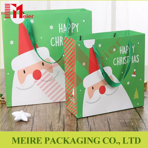 Eco-friendly,recyclable Feature custom printing paper folding gift bags wholesale