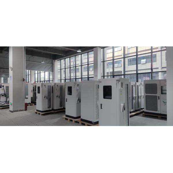 CCS Type 2 80kW Outdoor Floor Mounted EV Charger Matrix Type Energy Saving