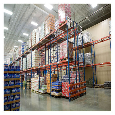 Galvanized Heavy Duty Selective Pallet Rack 2000kg Outdoor Warehouse Storage Racking System