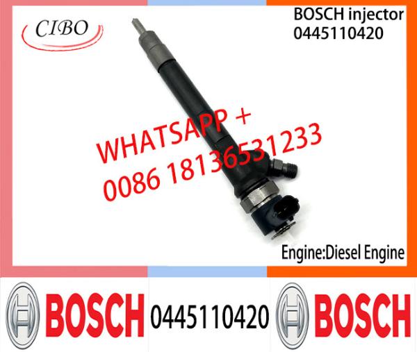 BOSCH injetor 0445110420 0445110502 Diesel Common fuel Injector 0445110420 0445110502 for Diesel engine