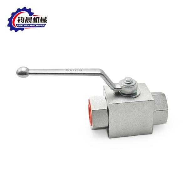 KHB-G1'' 315bar DN 25 soupape à bille haute pression pour gaz/eau/huile à haute température