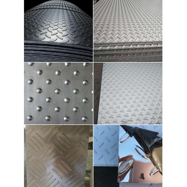 304L 304 Stainless Steel Sheet 316 316L Stainless Checkered Plate 4mm