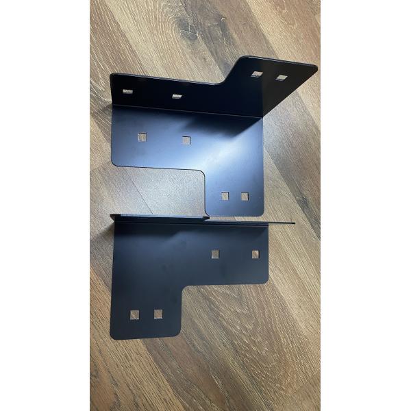 4 мм тяжелые угловые скобки для магазинов столовой комплект угловые скобки стальные рабочие столы