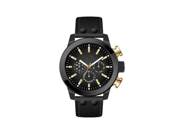 Oversize Stainless Steel Waterproof Watch ,  Japan Movement Quartz Watch SR626SW