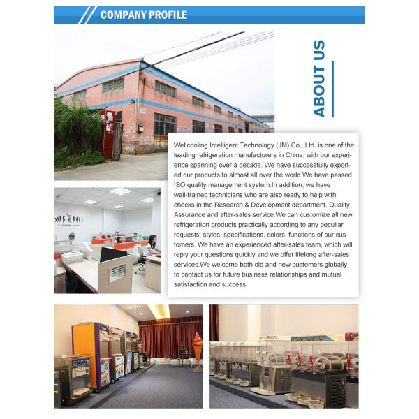 New Design 8 Trays Commercial  Ice Cream Gelato Display Freezer With Defrost System and Lighting
