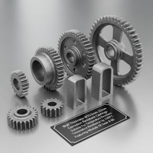 Wall Thickness WT0.5mm-22mm Corrosion Resistant Castings with Temperature Resistance Up To 1000°C and Module Of Gear 8-60