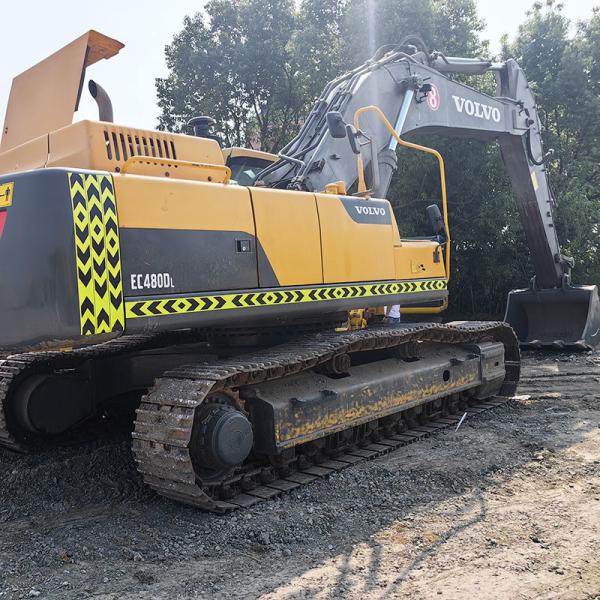Hydraulic Used Volvo EC480 Excavator 2m3 Bucket Capacity 270KW