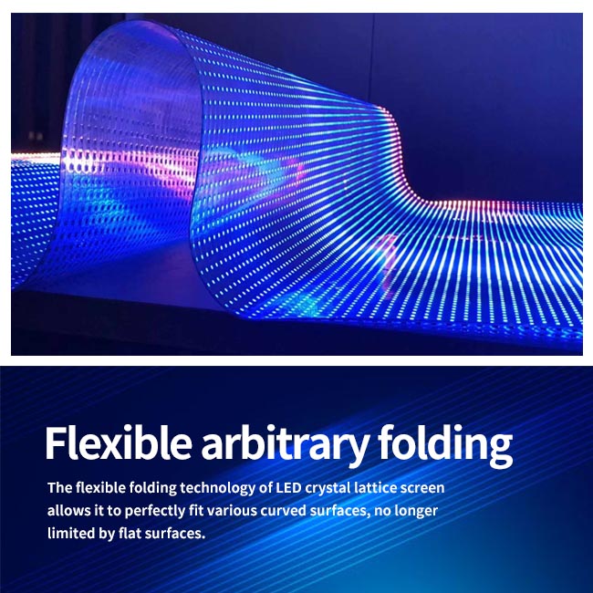 P16 DC 5V Ultra Clear High Transparency LED Display Panel with Flexible Adhesive Mount for Enterprise Exhibition Halls