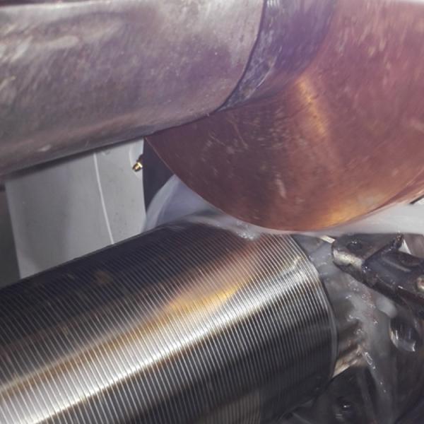 Stainless Steel Wire Screen Sieve Making Machine Painted Surface