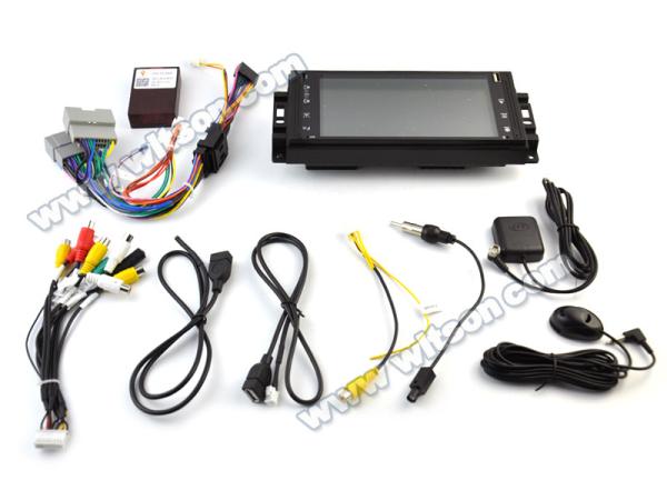7 Ecrã OEM estilo sem DVD Deck para Jeep Wrangler Dodge Grand Cherokee