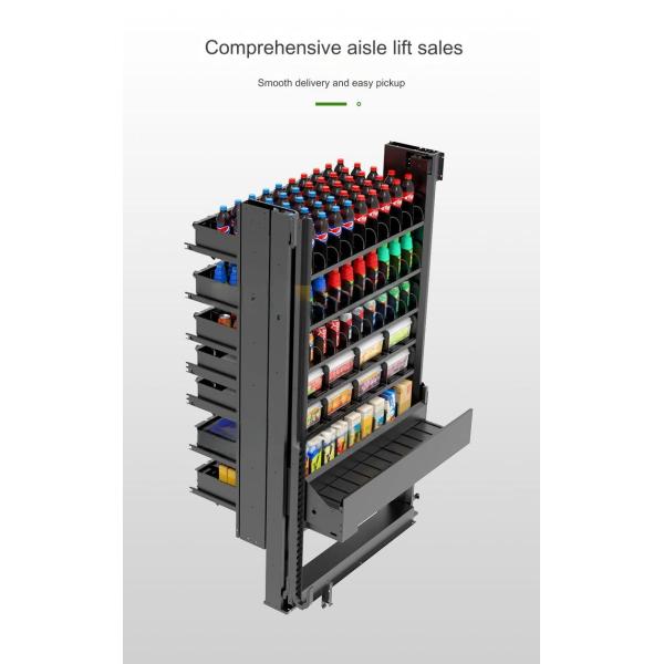 Fashionable Large Capacity Combo Vending Machine for Bakery Hotel and Restaurant Needs