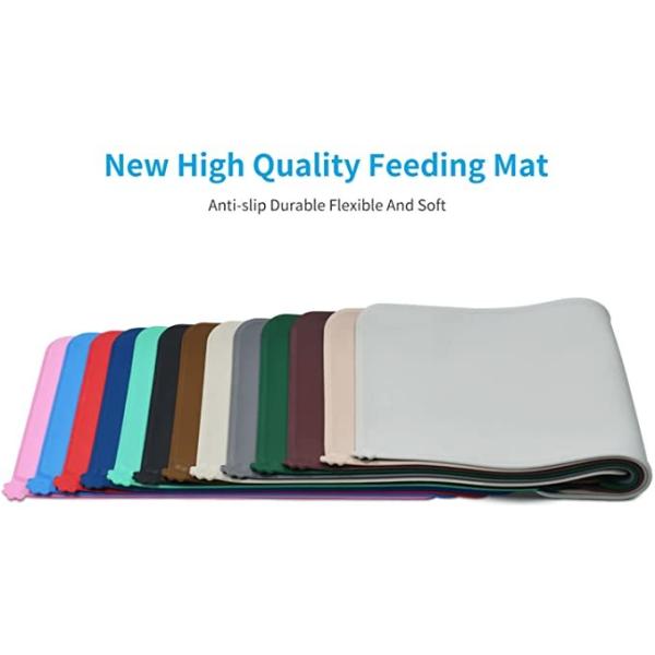 18,7 аксессуаров поставок любимца циновки шара воды кота циновки корма для домашних животных силикона '' *11.7»