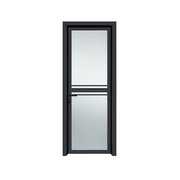 Waterproof Aluminum Casement Doors Multi Pattern For Bathroom