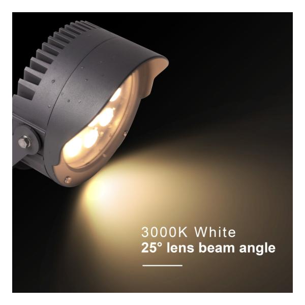 Outdoor LED Tree Light 12W 24W 36W Built-in DMX512 driver DC24V RGB3in1 Aluminum Lamp Body
