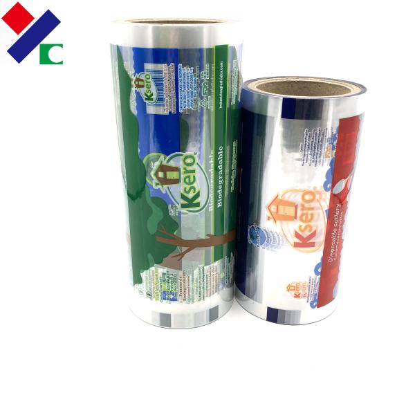 Candy OPP Plastic Roll Film Food Grade Custom Printing Snack Sachet Packaging