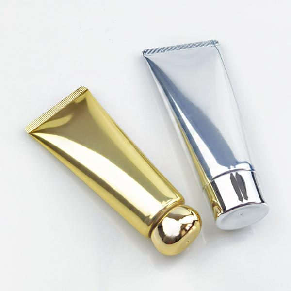Body Cream Flat Oval Tube Cosmetic Empty Cream Soft Cosmetic Tube with Customized Size