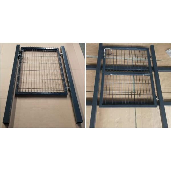 ворота сада металла отверстия 50*200mm одиночные современные