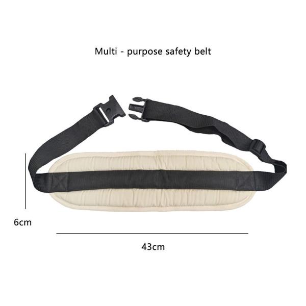 Universal Patient Safety Devices Easy Cleaning Wheelchair Restraint Belt