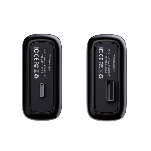 Magic Wireless Carplay Ai Box Mini RGB Light USB Type-C Port Z1RGB
