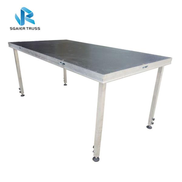 Acrylic Plywood Stage Equipment Exhibition Catwalk For Event Special Size
