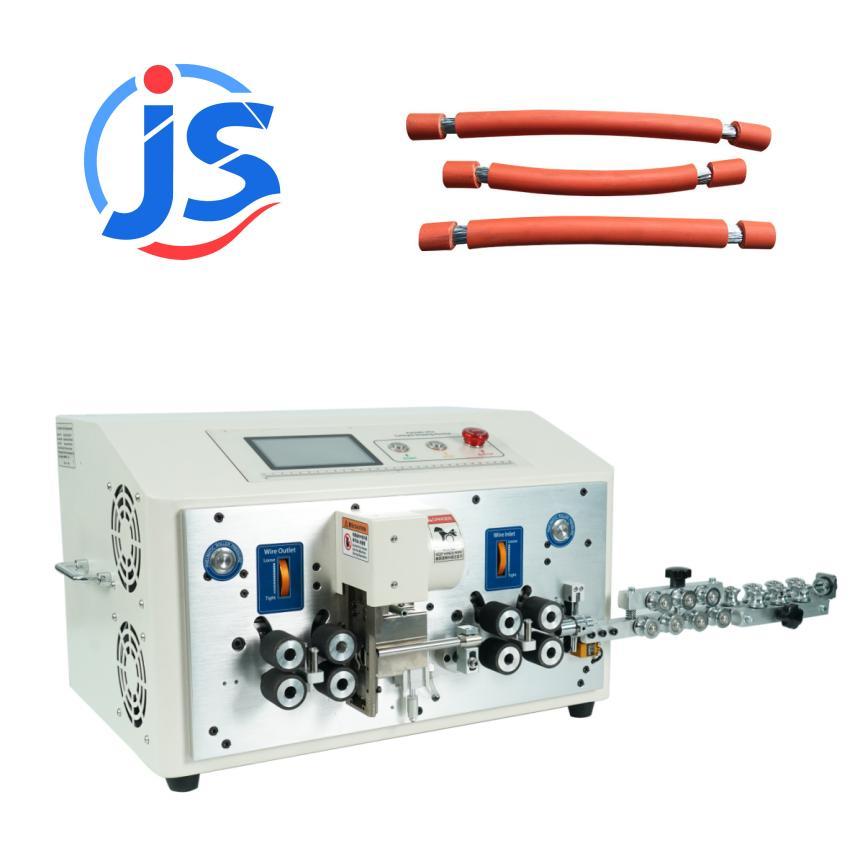 Low Power Automatic Cable Stripping Machine 650W Wire Cutter and Stripper Machine