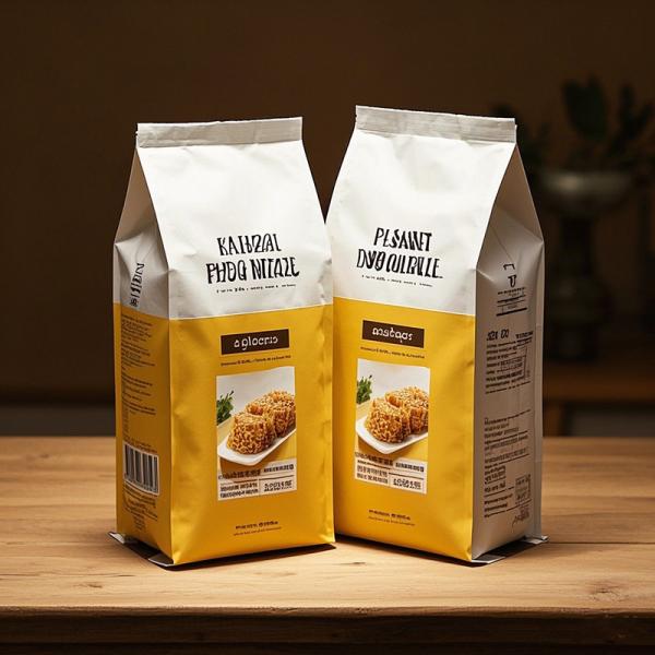 Long-Term Freshness Mylar Bags - FDA & ISO Certified Reusable Coffee/Snack Packaging