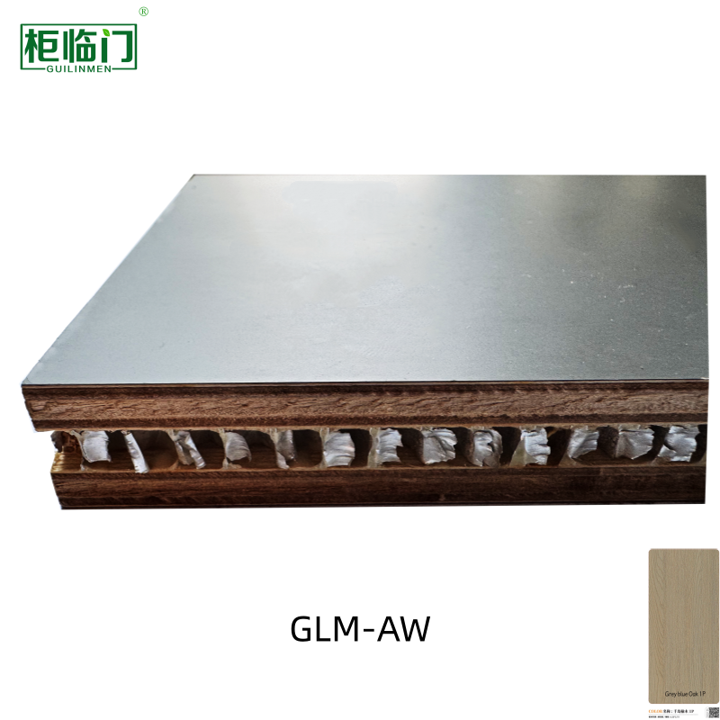 Insectproof Wood Aluminum Composite Panel Formaldehyde Free For Furnitures