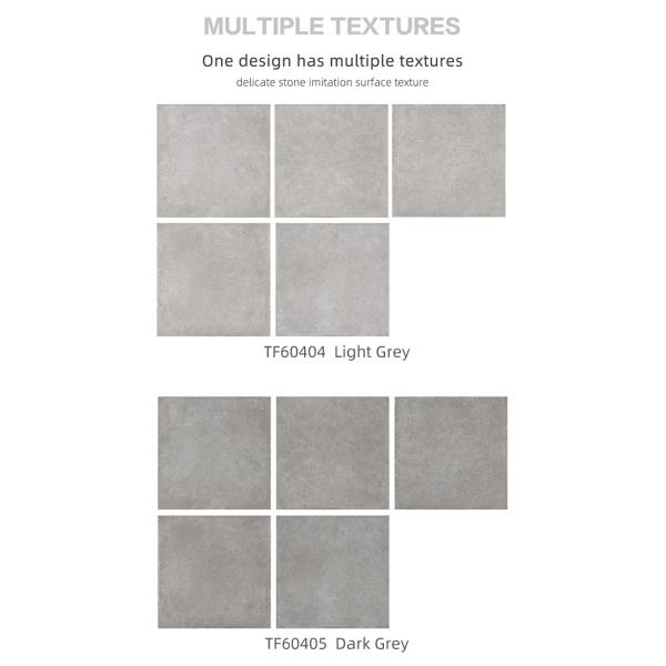 Анти- фарфор застекленный выскальзыванием кроет плитки черепицей пола цемента 600x600mm для кухни/Bathroom