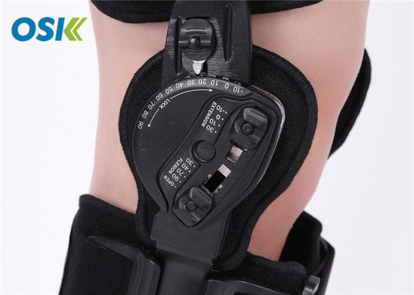 Medical Vertical Knee Brace , Hinged Knee Joint Support Brace Long - Term Use