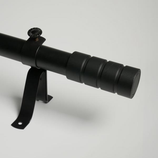 Living Room Aluminum Alloy Paint Curtain Rod Finials