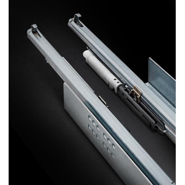 Modern Style V6 Undermount Drawer Slides Soft Close Loading Capacity 30kg for Kitchen