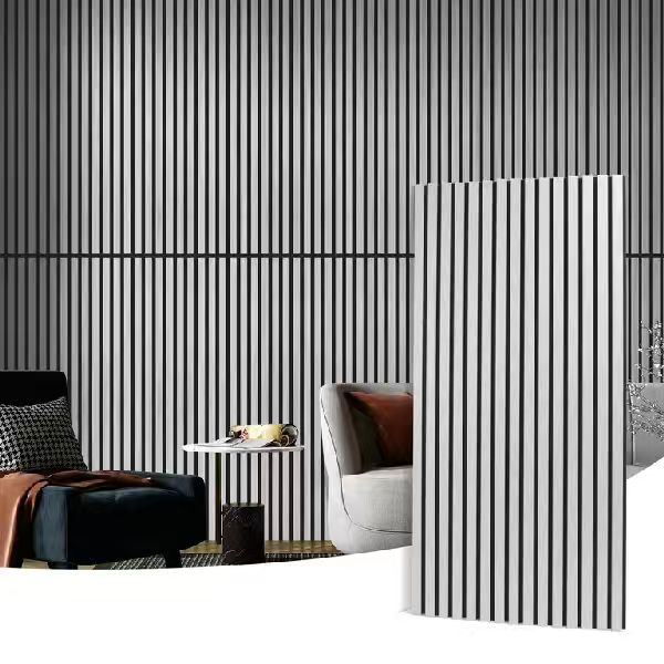 3mm  White Pvdf Coating Acp Panels With Art 3d For  Interior Decorative Wall Panels And Living Room Wall