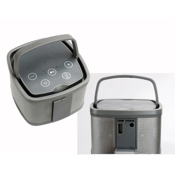 Hot sale wireless LED portable bluetooth bluetooth alexa speaker for outdoor activity