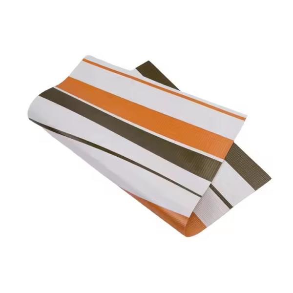 Waterproof Industrial Tarpaulin Awning PVC Strip Tarpaulin 1000D 20X20 650GSM