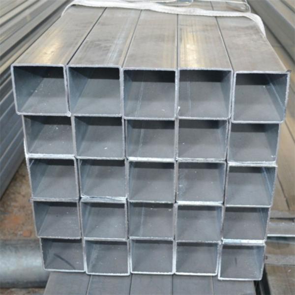 1.2-2 parede quadrada de aço galvanizada THK da tubulação tubo galvanizado quadrado de 50 x de 50mm