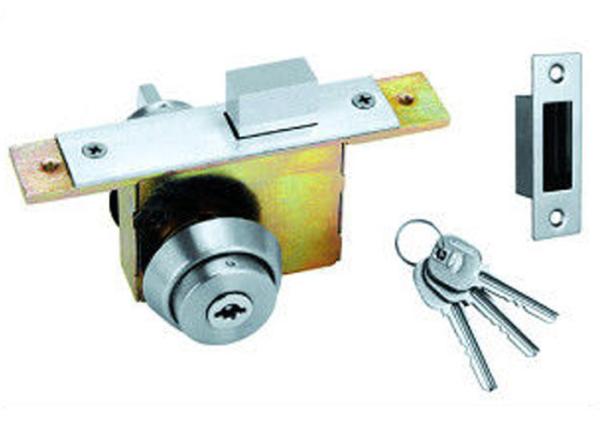 Material de aço inoxidável de vidro comercial da substituição da fechadura da porta do deslizamento do hotel
