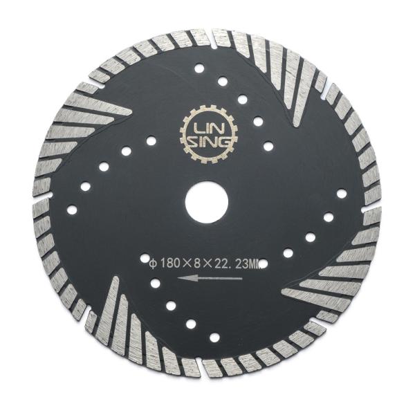 Blade Diameter 105-230mm Teeth Protection Diamond Cutting Discs for Industrial Grade