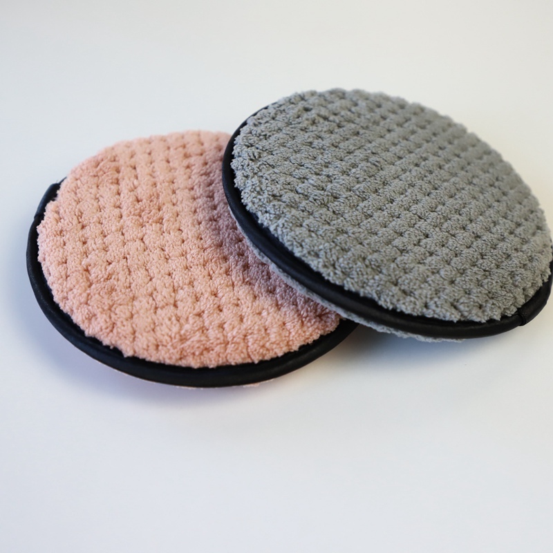 ODM Sustainable Microfiber Makeup Remover Pads Advanced Physical Cleansing
