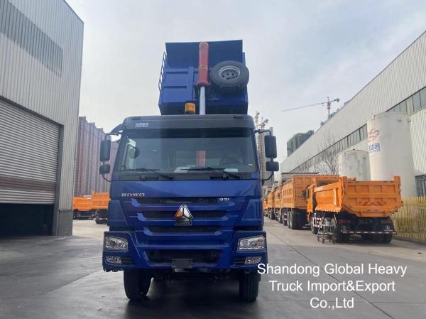 China Sinotruk HOWO Used 371/375HP 8X4 Right Hand Drive Mini Dump Truck in stock
