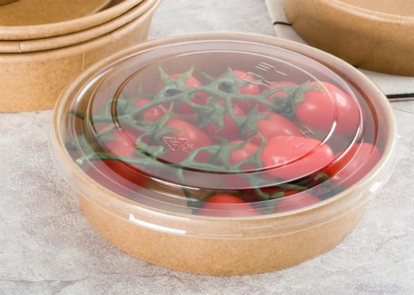 Brown Kraft Paper Container Take Away Food Boxes and disposable ice cream cups