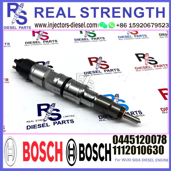 Fuel Injection Common Rail Fuel Injector 0445120393 FOR Bosch 1112010630 WUXI SIDA Engine