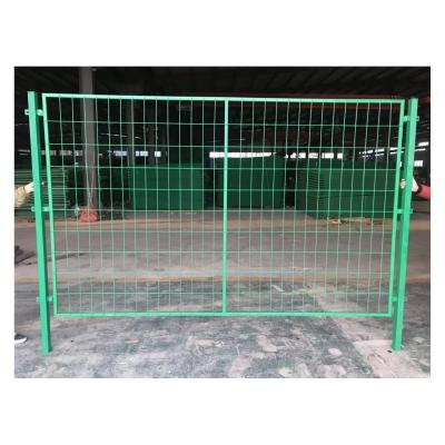Painel de vedação de malha de arame galvanizado galvanizado revestido de PVC de 6 pés para jardim francês