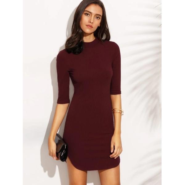 Платье женщин футболки Бодыкон оптовых женщин моды сексуальное мини