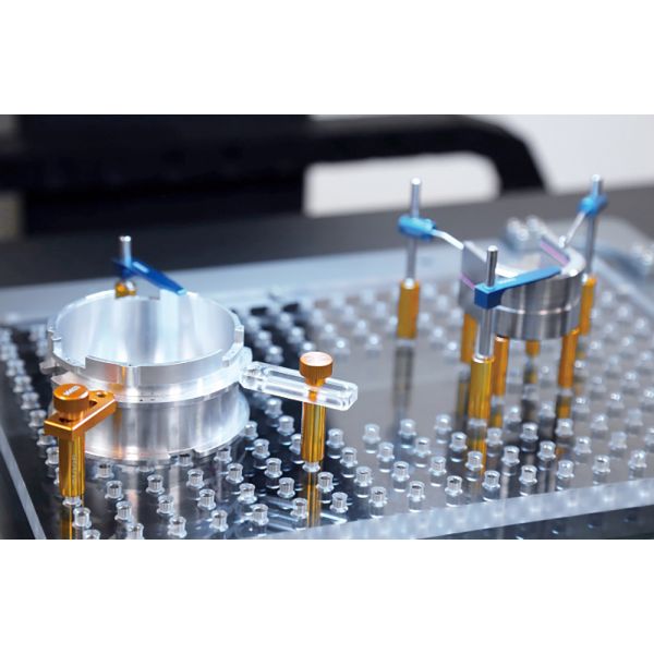 Aluminum Case with CMM Fixture – M8 Threads, 400x400mm Plate Option, 108-Piece Set
